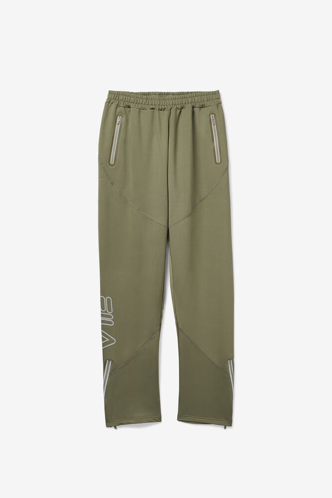 Fila Pants Nusrat Mens Green - India DUG-421805